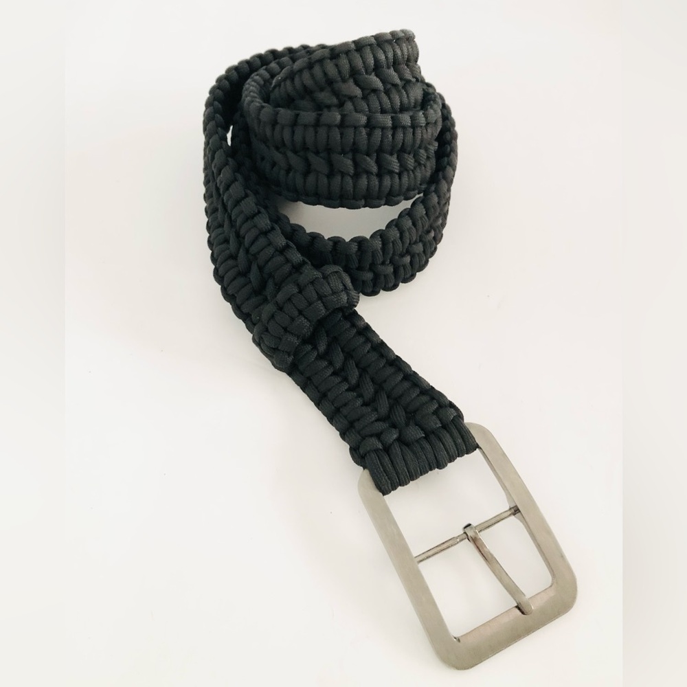 Woven Black Belt